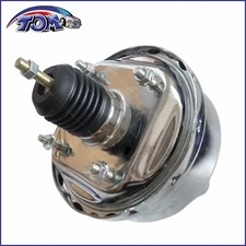 7" Single Power Brake Booster Chrome Universal Street Rods for Chevy Ford