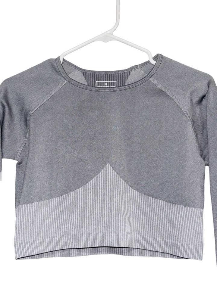 Botas de combate Curves N sin costuras talla M gris atléticas manga larga Foto 4 de 4