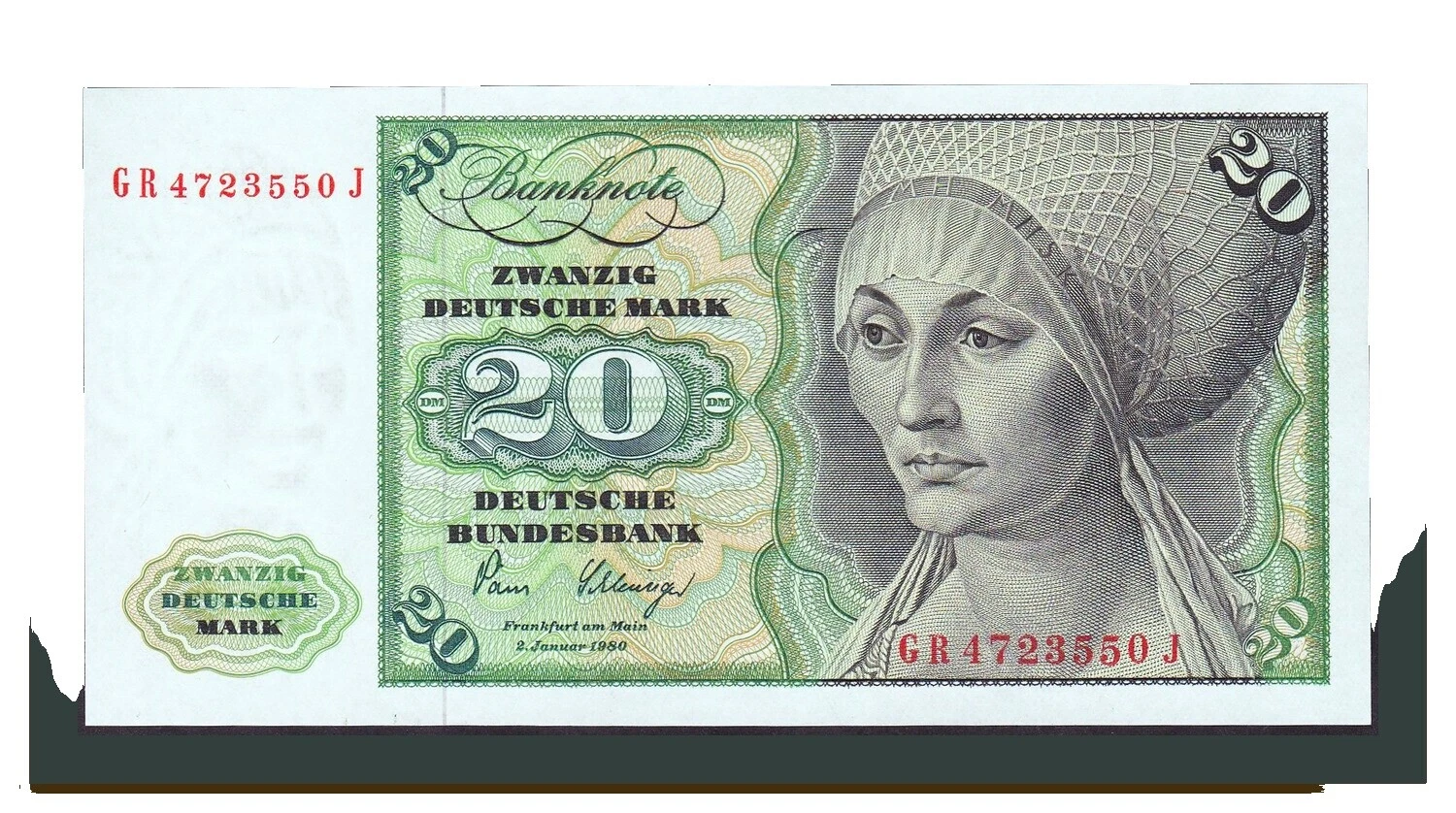 1980 German Paper Money