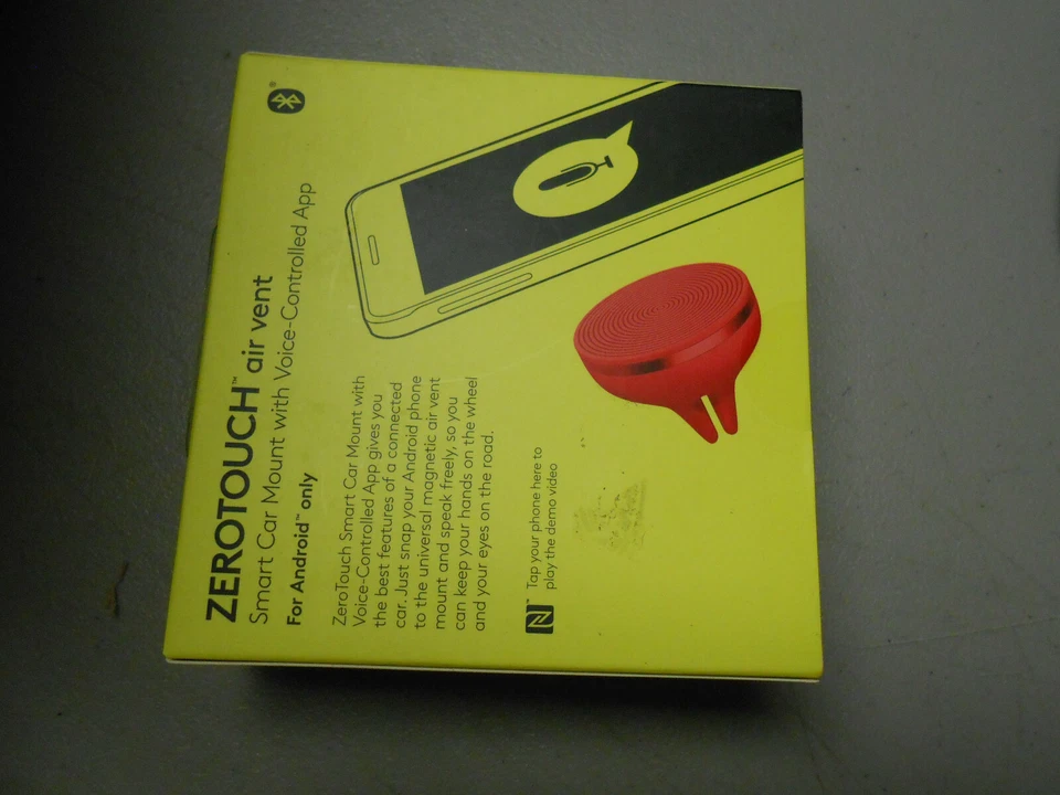  Logitech Zerotouch air vent Smart car mount # 989-000181 ( Red) - Image 2 of 3