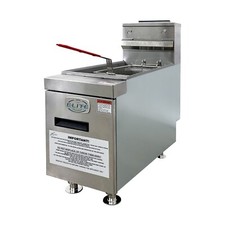 35 Lbs Commercial Countertop Gas Fryer 2 Burners Tube Fryer