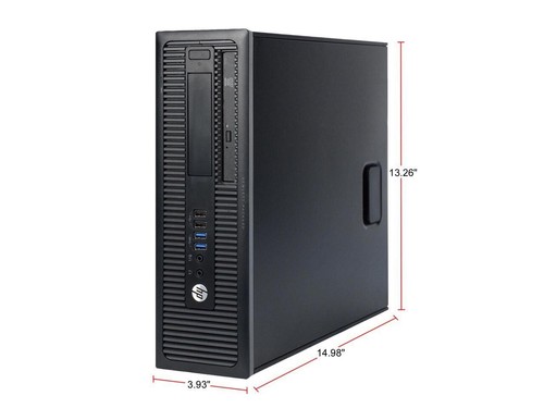 HP desktop computer 19" LCD Windows 7 32Bit Dual Core 250GB Wi-Fi 4GB Desktop - Afbeelding 9 van 9