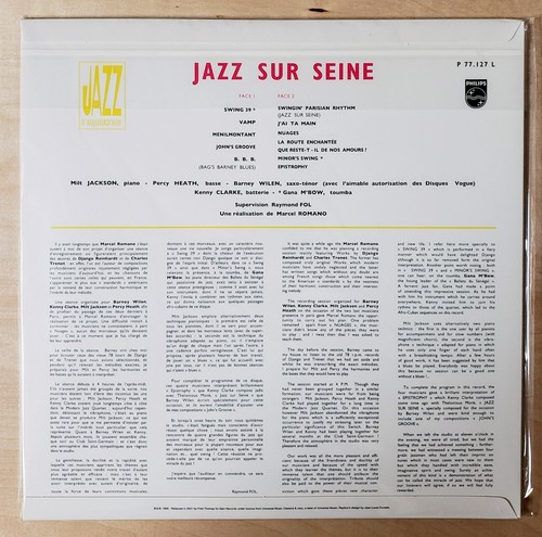 Barney Wilen Jazz Sur Seine Sam Records Limited 180g Vinyl AAA New - Picture 2 of 2