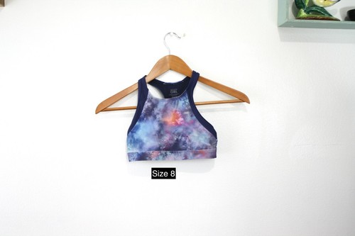 Athleta Girl Multi Tie Dye Bikini Swim Top - Picture 5 of 8