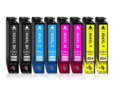 Set 8 cartucce inchiostro compatibili con Epson WF-2950