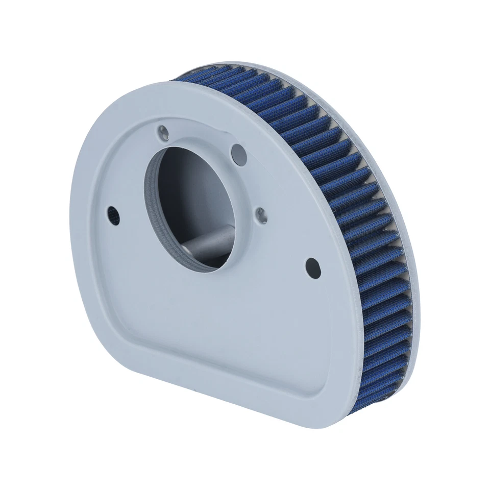 Filtro de aire de repuesto elemento azul para Harley Dyna 00-17 Softail 00-15 Foto 4 de 4