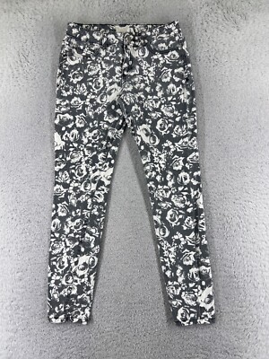 Womens Jeans Black And White Flower Pants Forever 21 Jeans Pants