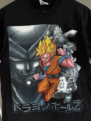 90's Vintage Dragon Ball Z Rare Screen Stars Blank T-shirt 90's Vintage Dragon Ball Z Rare Screen Stars Blank T-shirt