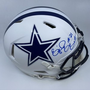 ezekiel elliott signed helmet
