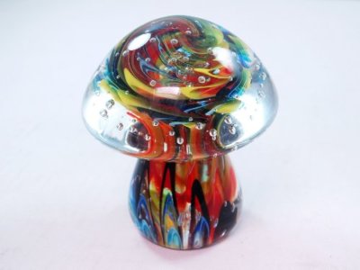 M Design Art Glass Mouth Blown Butterfly Series Handmade  Paper...