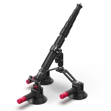 NEEWER 3-Suction Car Mount Kit w/ Pole, Quick Release for GoPro/Insta360, Camera