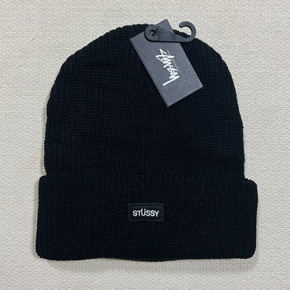 BRAND NEW STUSSY WATCH FA17 CAP BEANIE HAT IN BLACK - OS | eBay