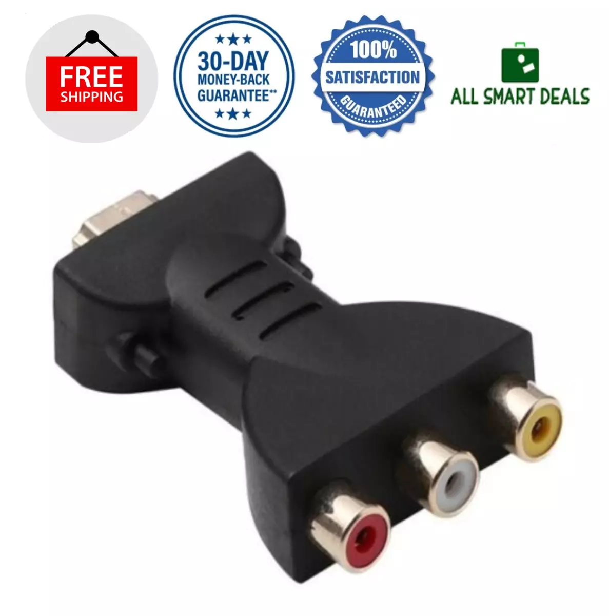 Convertidor Adaptador Hdmi A Av Rca