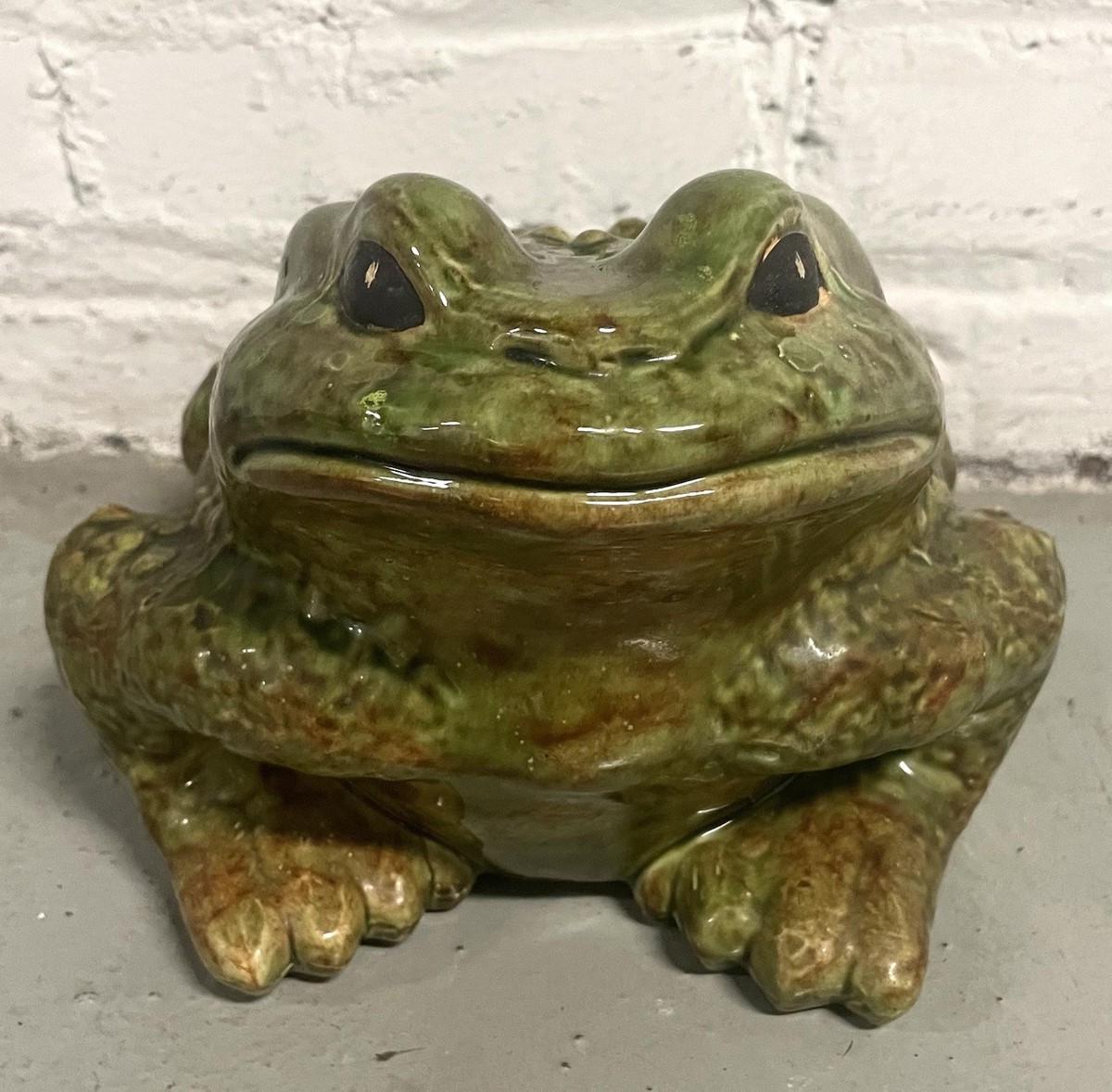 Vintage Arnel Frog 1980 Ceramic Garden Toad Decor 8” X 8” | eBay