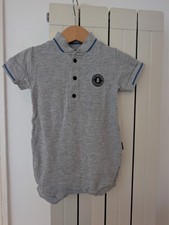 Grey romper by Ted Baker - UK size 3-6 months