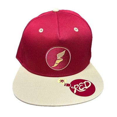 Team Fortress 2 Scout Snapback Hat Red One Size Embroidered Gaming Loot Valve