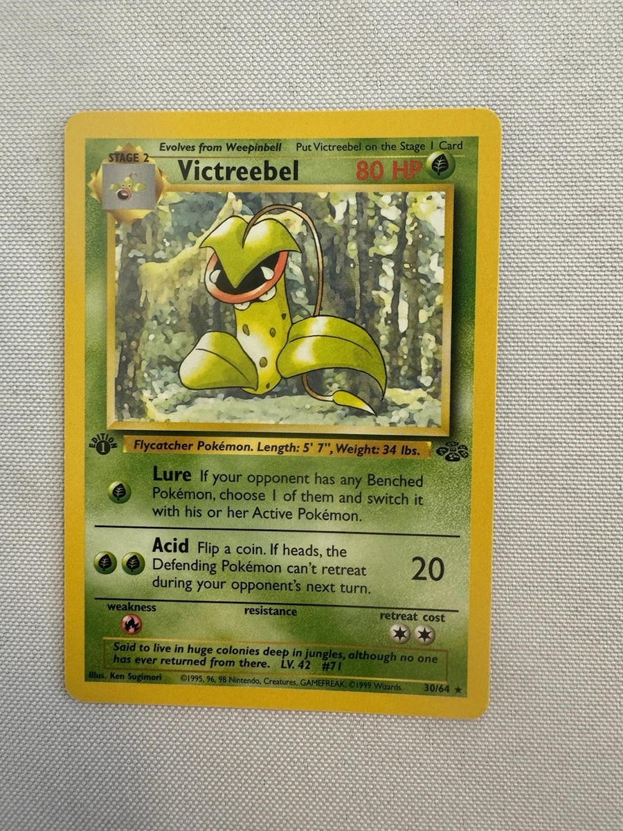 Pokémon TCG Jungle Rare 1st Edition Individual Trading Card Games