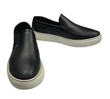 Salvatore Ferragamo Black Leather Loafer Italy Size 6