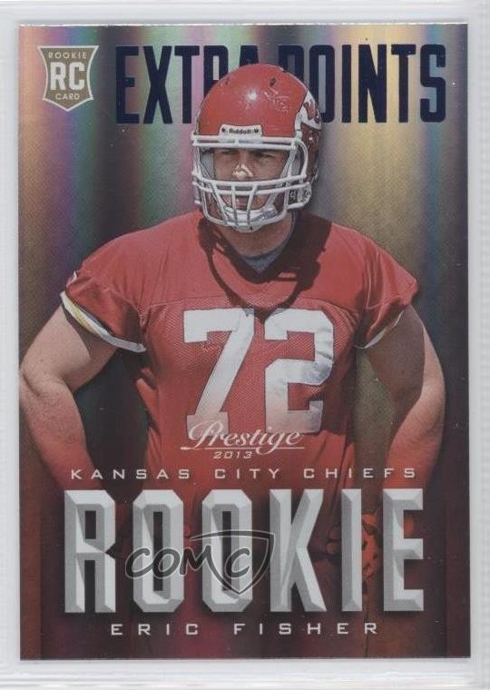 2013 Panini Prestige Rookie Extra Points Blue Eric Fisher #211 Rookie RC 0a1