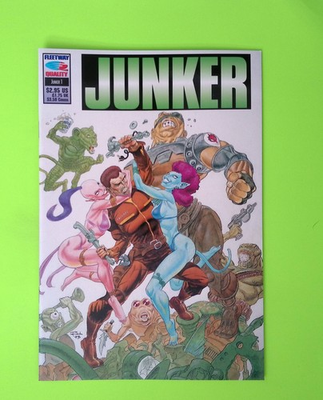 #ad Junker #1 Fleetway AP IPC High Grade Comic Book W283 179 $11.99