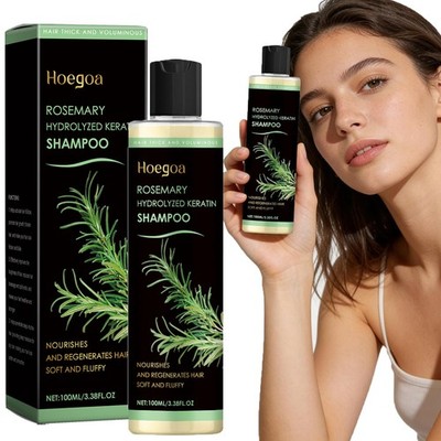 Organic Rosemary Hair Growth Shampoo, Natural Thickening & Strengthening Shampoo
