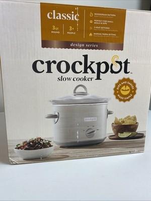 Crock-Pot 2qt Slow Cooker - Classic Stainless Steel 