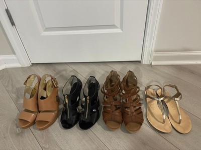 Shoes Women size 8 Lot Of 4 Pairs. Michael Kors, American Eagle, Calvin Klein