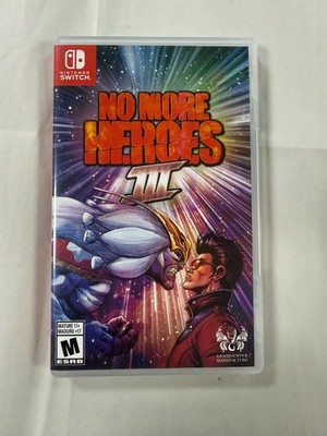 No More Heroes 3 Switch Case only, No Game