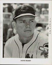 Press Photo Baltimore Orioles baseball player Jackie Brandt - kfx06944