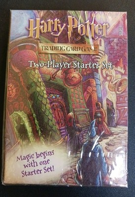 Harry Potter Trading Card Game Two Player Starter Set - NEW - READ