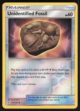 Unidentified Fossil Reverse Holo 210/236 NM SM - Unified Minds Pokemon Card