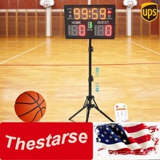 Electronic Digital Scoreboards with Timer Clock Led Scoreboard Free Standing