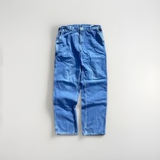 Vintage 90  s/00  s Carhartt Dark Wash Denim Workwear Jeans