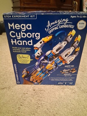 Mega Cyborg Hand STEM Experiment Kit | Build Your Own GIANT Hydraulic Hand