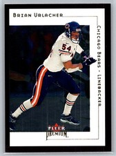 💎2001 Fleer Premium Football #19 Brian Urlacher - Chicago Bears💎