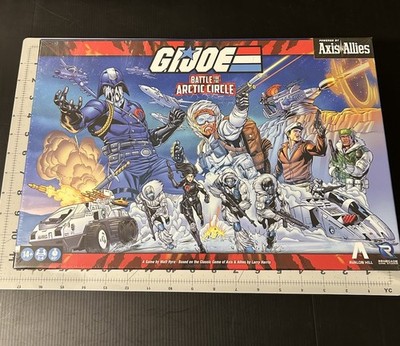 Axis & Allies - G.I. Joe Battle for the Arctic Circle Board Game - New Sealed
