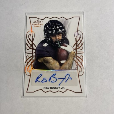 2021 Leaf Trinity Portraits Bronze Rico Bussey Jr #TPA-RBJ Auto