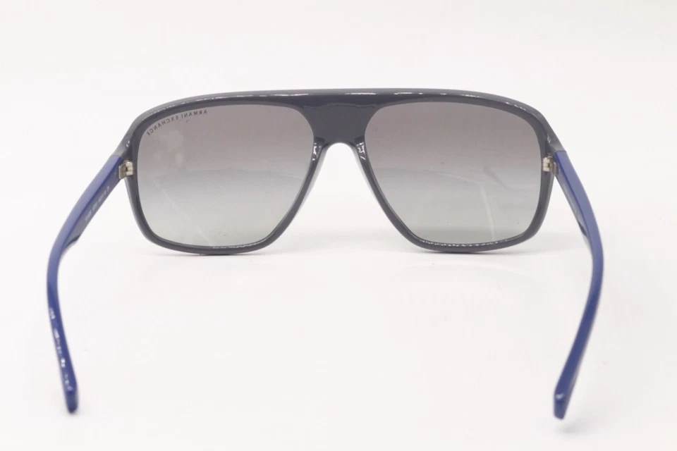 GAFAS DE SOL ARMANI EXCHANGE AX4020S 8070/11 AZUL GRIS DEGRADADO AUTÉNTICAS 61-15 Foto 4 de 4