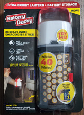 Battery Daddy Lantern 1000 Lumens W/Built-in Batteries Storage - NEW - QTY AVAIL