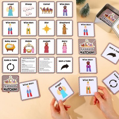 Ctosree Easter Games Holy Week Memory 3.54 x x 1.97 inches, Multicolor 