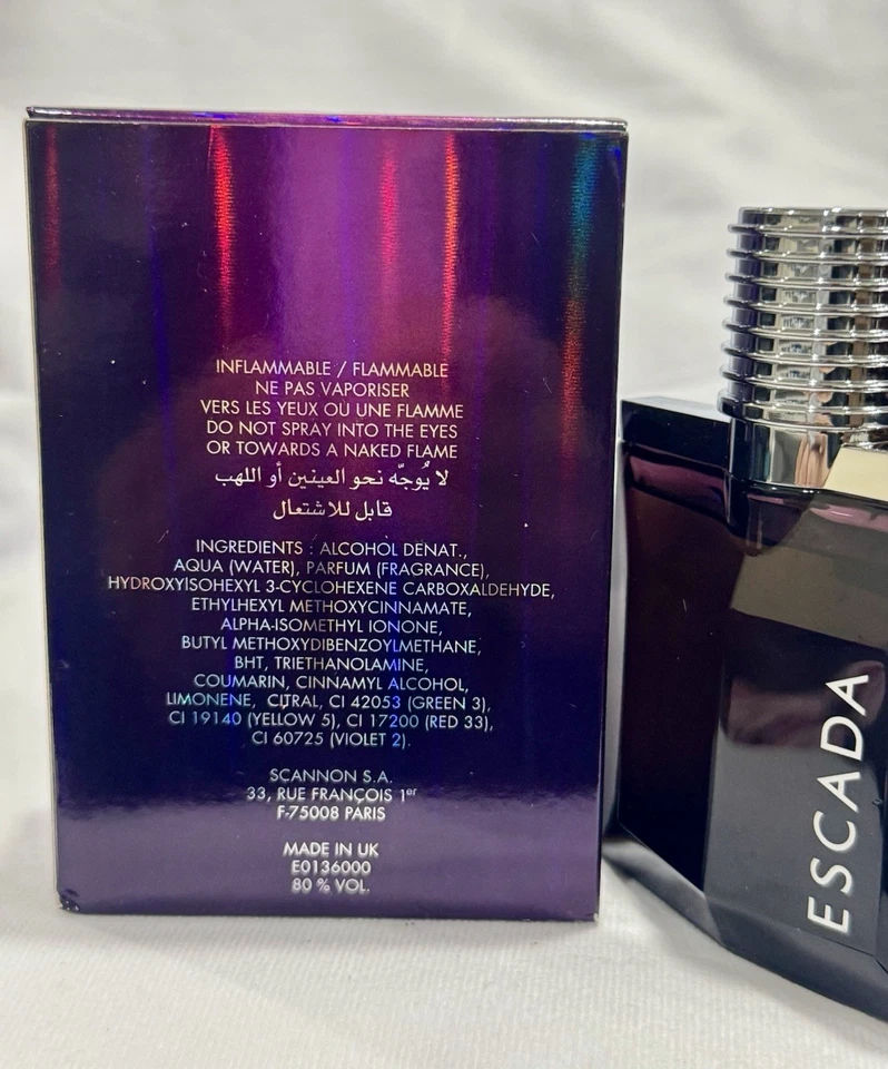 RARO MAGNETISMO ESCADA VINTAGE PARA HOMBRES 50 ml 1,7 oz EDT Sellado NUEVO Descontinuado Foto 3 de 4