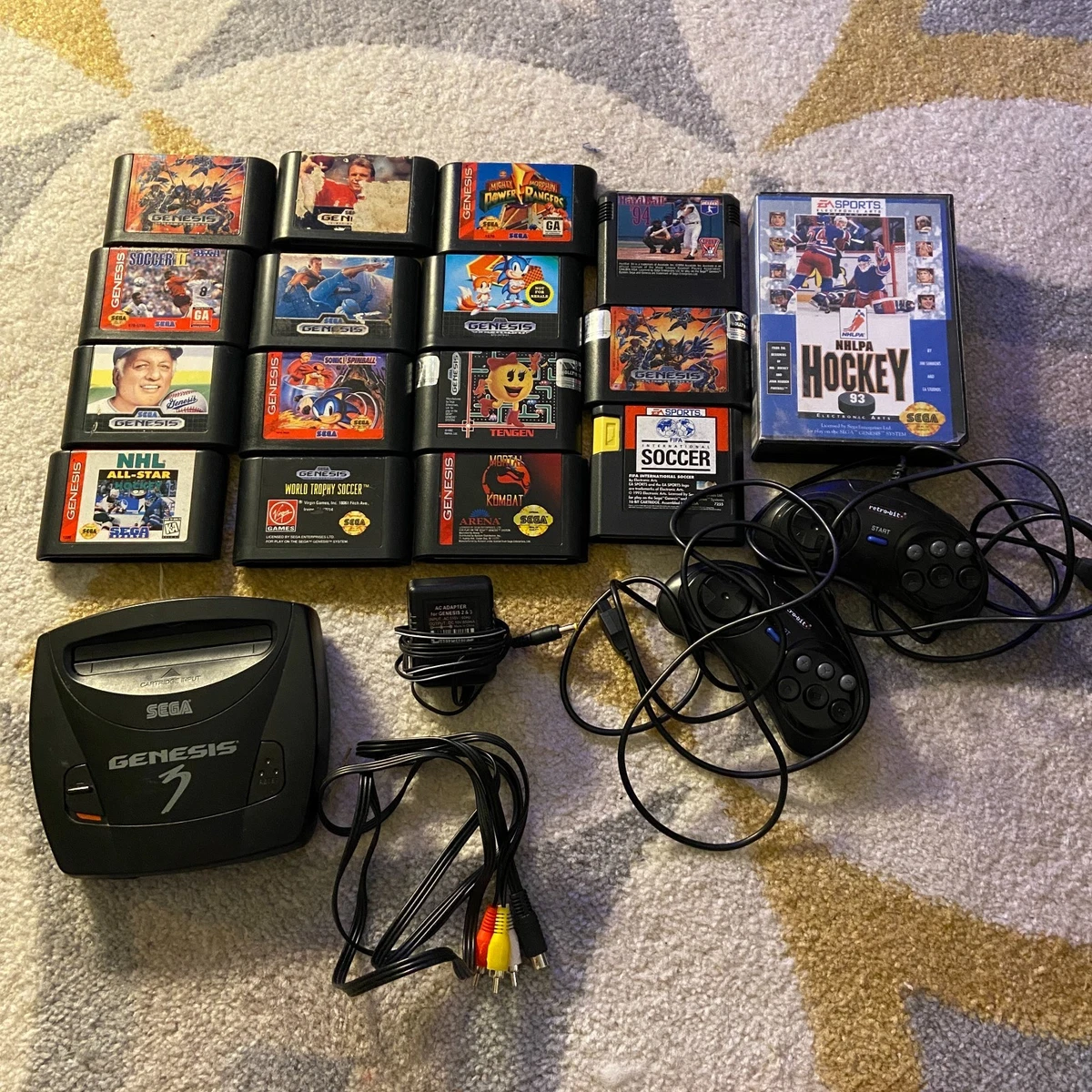 SEGA Genesis 3 Composite RCA Video Game Consoles for sale | eBay