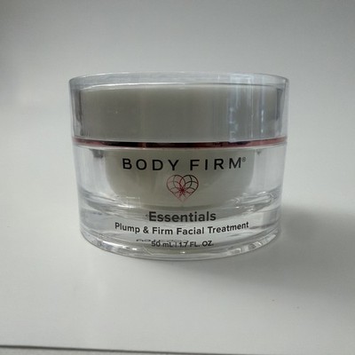 Body Firm ESSENTIALS Plump & Firm FACIAL TREATMENT 1.7 oz / 50 ml - New/Sealed