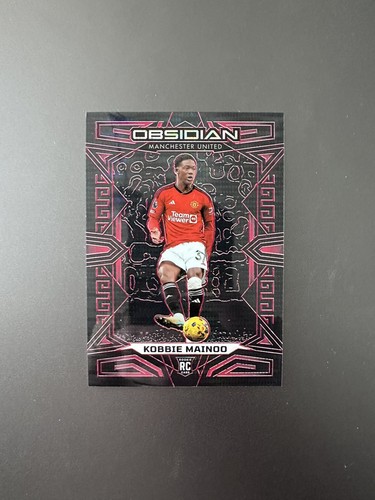 Kobbie Mainoo [Red Pulsar Electric Etch] #89 card