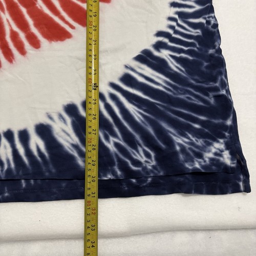 Polo Ralph Lauren Polo Men’s 3XLT Red White Blue Tie Dye Short Sleeve Shirt - Picture 8 of 9