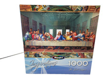 Inspirations The Last Supper 1000 Piece Jigsaw Puzzle with Poster by RoseArt