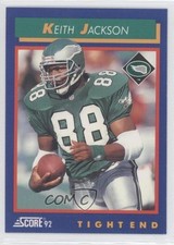 1992 Score Keith Jackson #104 0a0