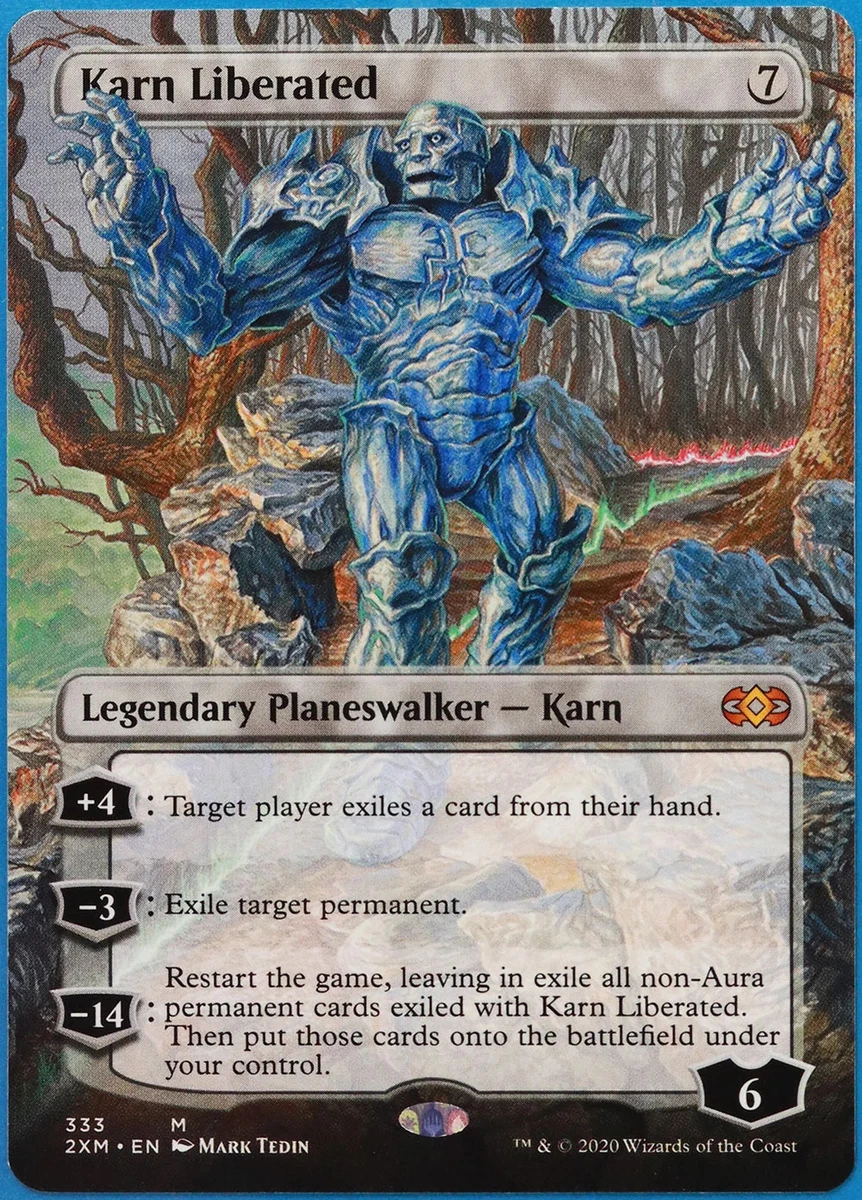 Planeswalker Magic: The Gathering Colorless Karn Liberated