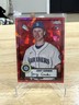 2021 Topps Chrome Platinum Anniversary Joey Gerber RC Red Atomic Refractor /100