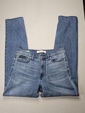 Calvin Klein Jeans Men's 30x32 Straight Leg Blue Stretch Denim Soft Comfort